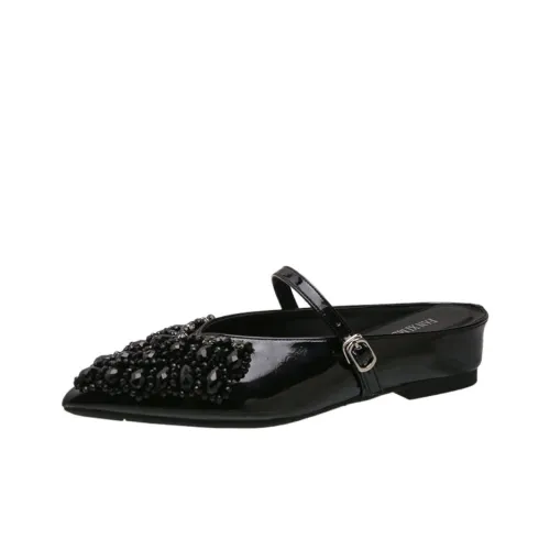 City logo Rubber Sole Slip Resistant Closed Toe Slippers Women's