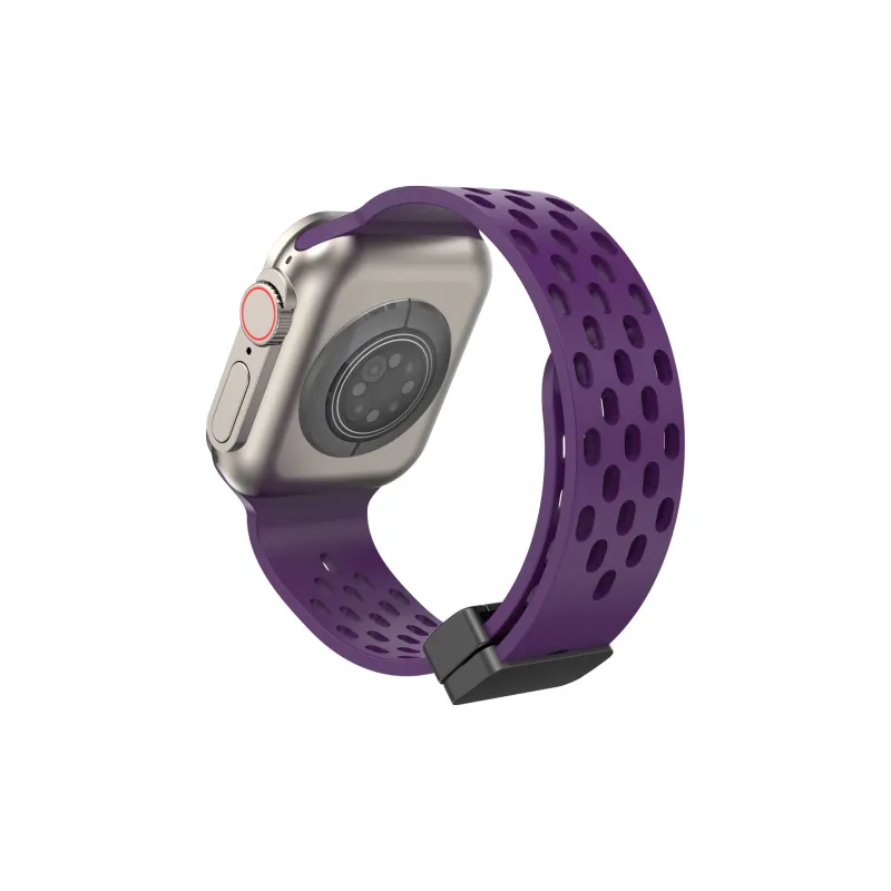 Watchbond Apple Compatibility Watch Band 218mm Silicone Material-4