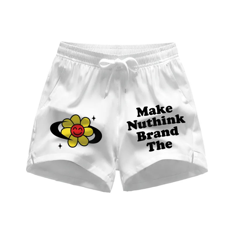 Nuthink Casual Shorts Unisex-3