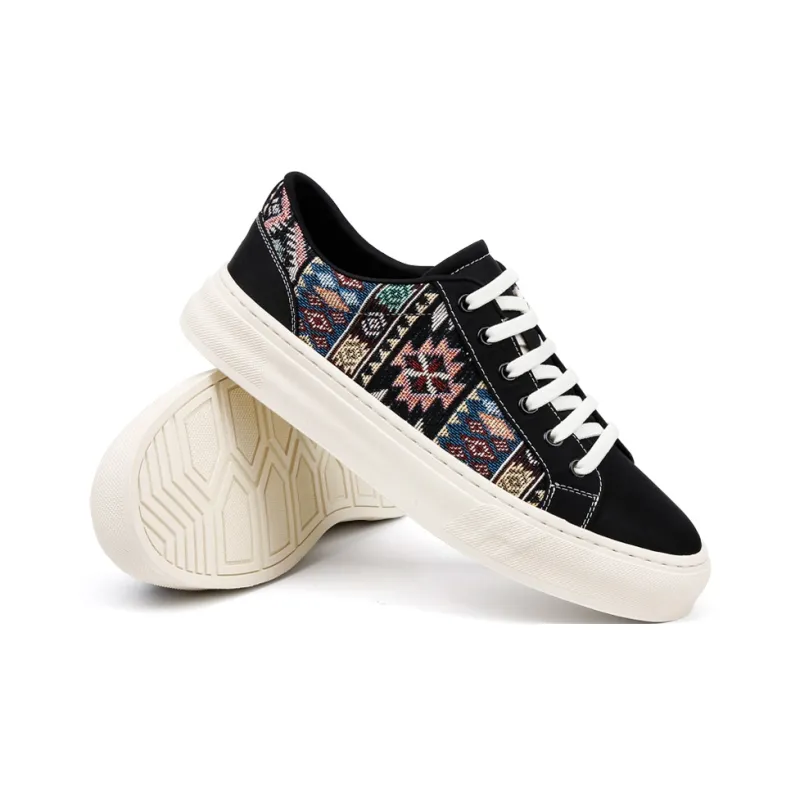 PALMPOLO Slip Resistant, Breathable, Balanced, Lightweight Low Top Skateboard Shoes Men's-8