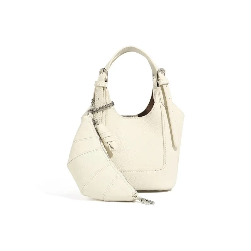 Vigno Synthetic Leather Shoulder Bag, Crossbody Bag, Handbag Regular Women's Pink/Black/Ecru-11