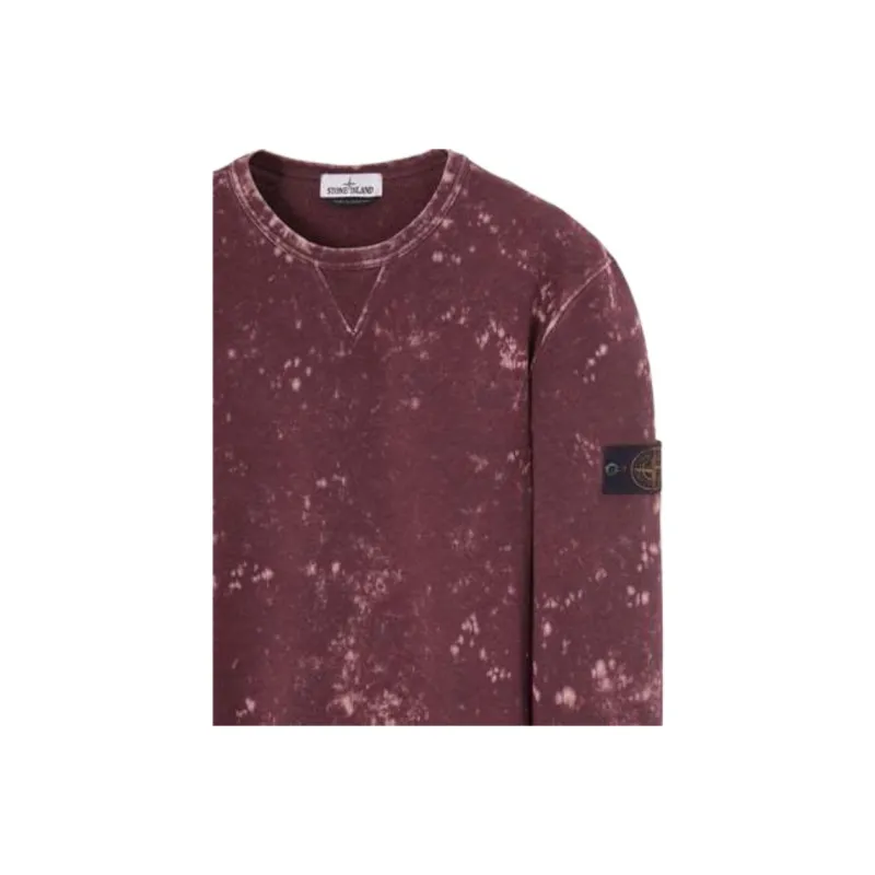 STONE ISLAND SS22 Sweatshirt Men's Burgundy-2