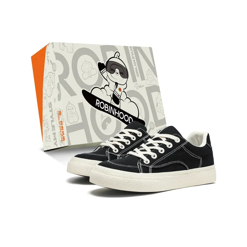 ROBINHOOD Slip Resistant, Abrasion Resistant, Lightweight Low Top Canvas Shoes Men's Box Included-0