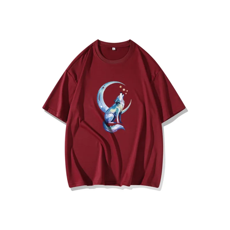 FAIRWHALE Drop Shoulder Sleeve T Shirt Women's-6