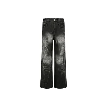 HKRXEC Jeans Men Black