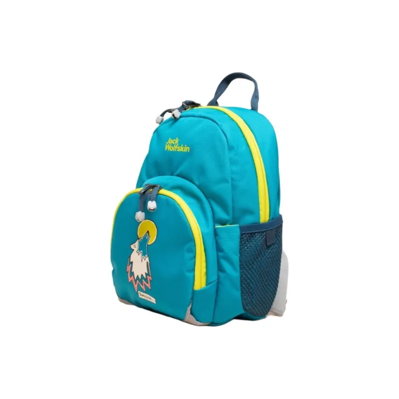 Jack Wolfskin Recycled Materials Backpack Kids' Mountain Peak Blue-2