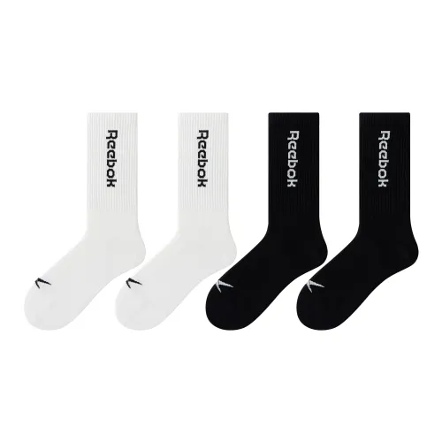 Reebok Mid Calf Socks Unisex 4 Pack