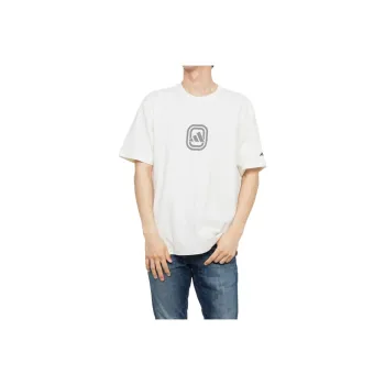 Adidas Clothing T Shirts Men Ecru