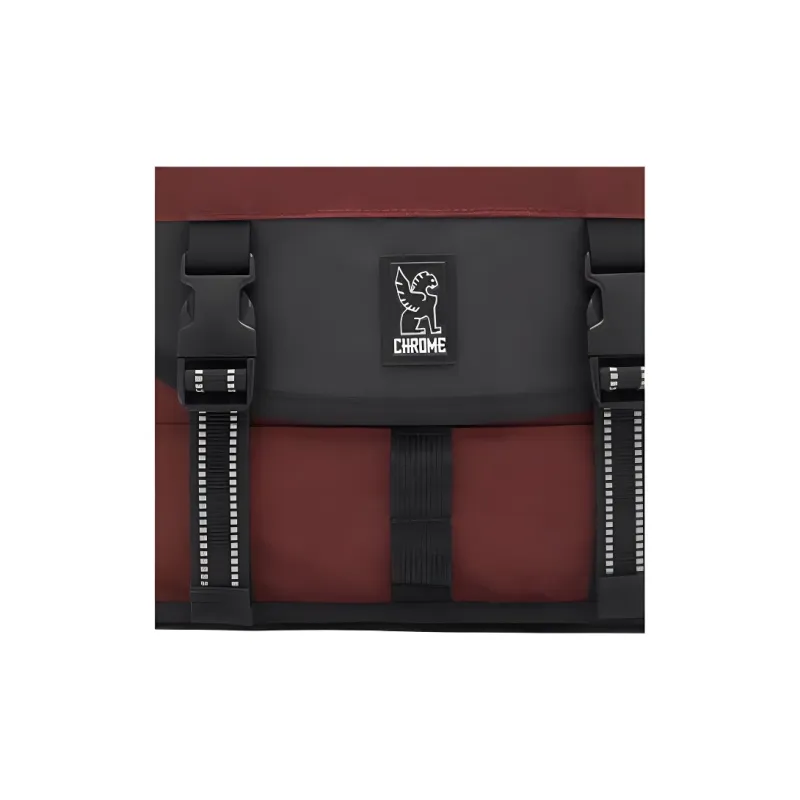 Chrome Hearts Nylon Backpack Unisex Brick Red-4