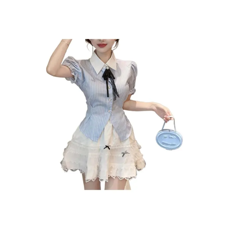 GOSO Two Piece Skirt Sets Women's-0