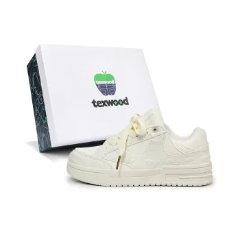 TEXWOOD Coverage Slip Resistant Low Top Skateboard Shoes Unisex Box