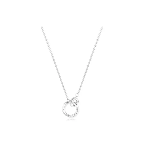 KING TAI SANG 999 Fine Silver Necklaces Women's