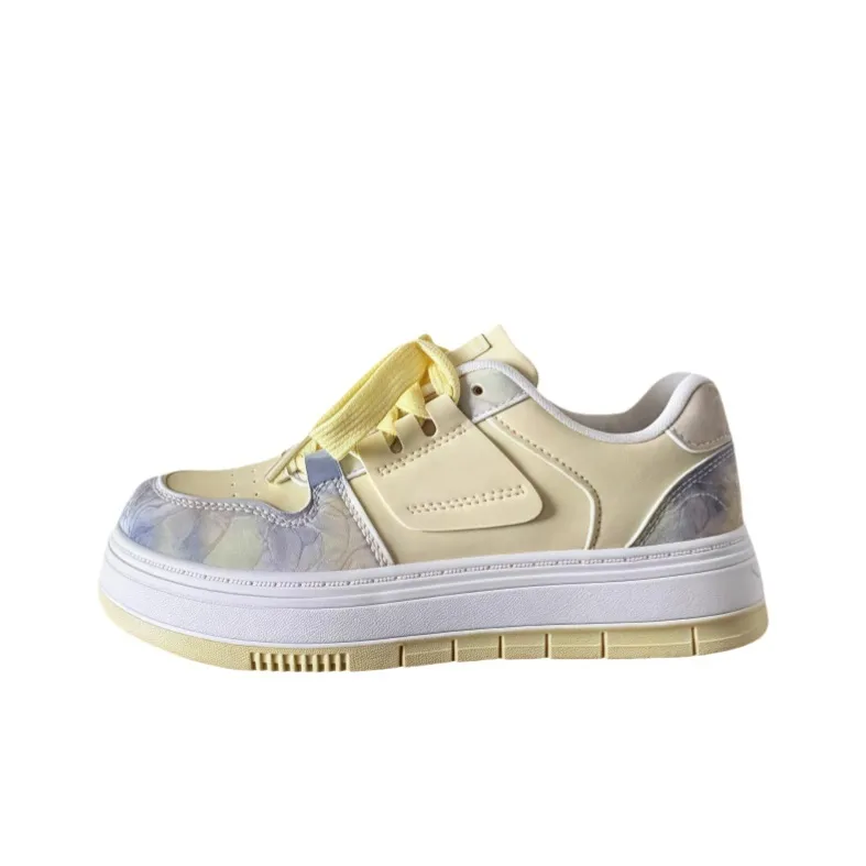 Luji Coverage Lightweight Height Increasing Low Top Skateboard Shoes Women's-5