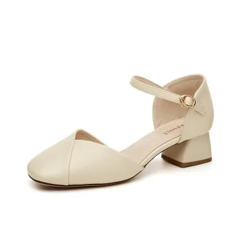 DAPHNE High Heels Women's Apricot/Ecru