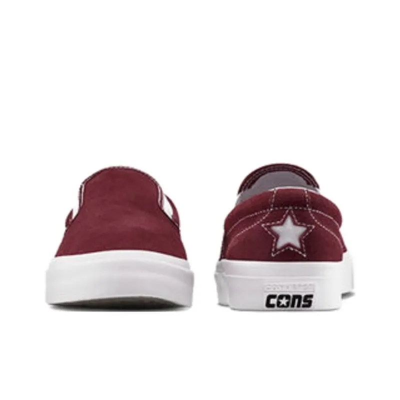 Converse One Star Cc Pro Suede Slip On 'Deep Bordeaux'-3