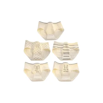Flowers In Water Underpants Women's 5 Pack