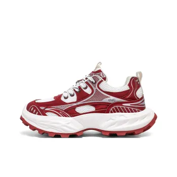 KEKAFU Anti Slip Wear Resistant Low Top Chunky Sneakers Men's