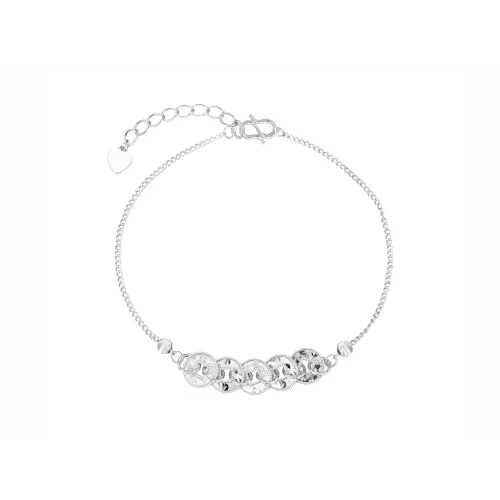 CHINA GOLD 999 Fine Silver Pure Silver Bracelets Women's