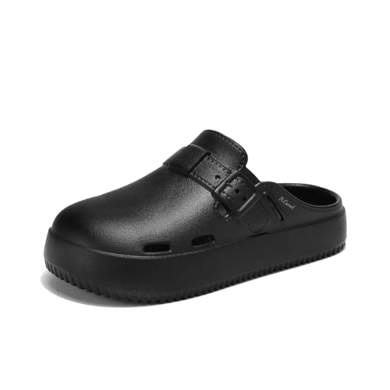 PROTECTCAMEL Abrasion Resistant Slip Resistant Closed Toe Slippers Unisex-11