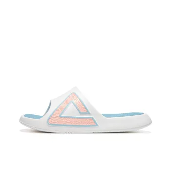 PEAK State Pole Slip Resistant Odor Resistant Abrasion Resistant Slide Slippers Women's White Blue Pink