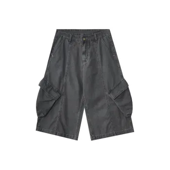 Zanzas Cargo Shorts Unisex Dark Gray