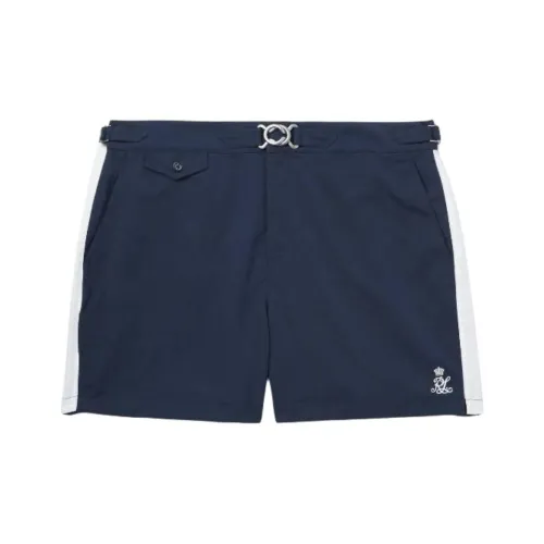 polo-shirts men usb wallets caps Swimming Shorts Men's Marine Blue