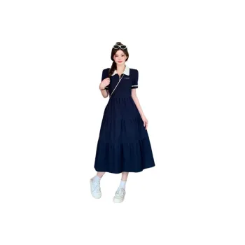 Si Bei'er Short Sleeved Dress Women's