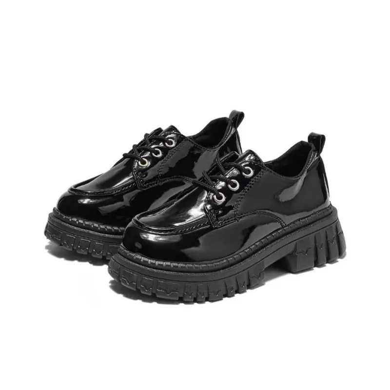 SHUXIAOBEI Casual Single Shoes Women's Black-0