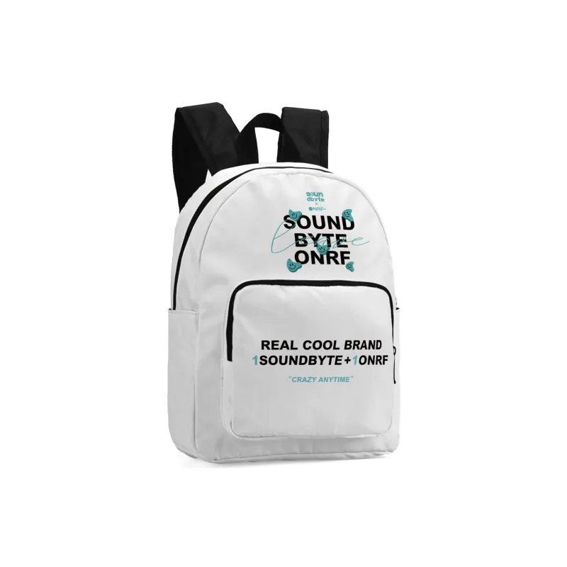 Soundbyte Polyester Backpack Unisex Multicolor-12