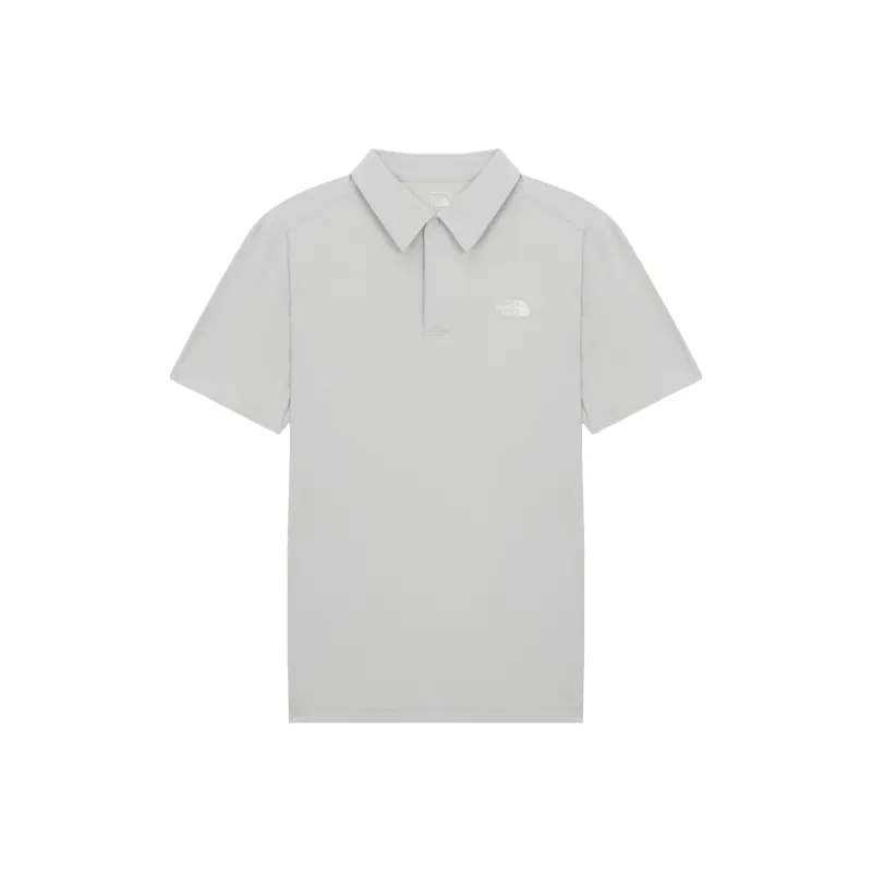THE NORTH FACE ICE DAY Polo Shirt Men's Ice Gray-0