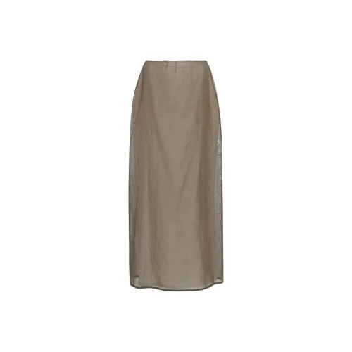 THE ROW Casual Long Skirt Women's Brown