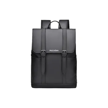 Mulinsen Polyester Laptop Bag Backpack Regular Unisex Black/Gray