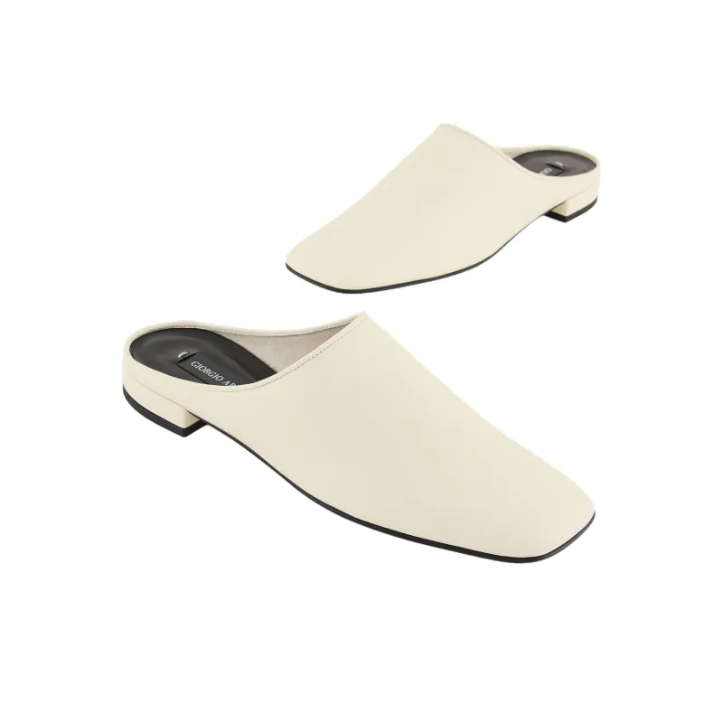 10 CORSO COMO x AMANI Closed Toe Slippers Women's White-3