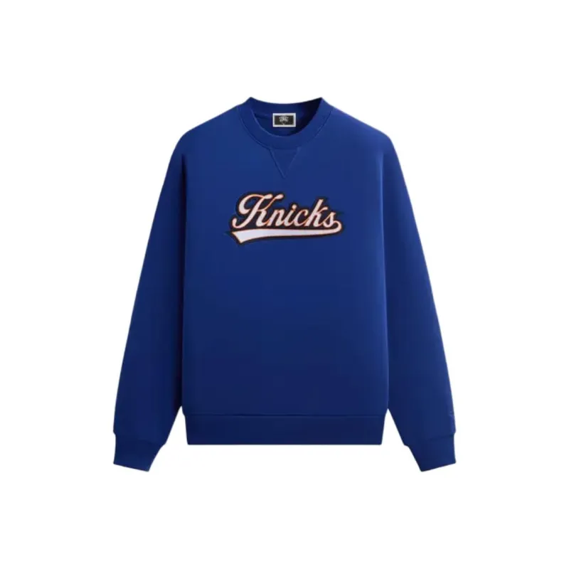 KITH X New York Knicks Script Vintage Nelson Crewneck-0