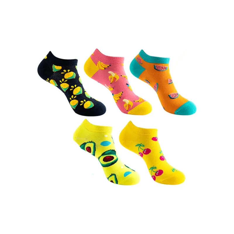 The Temptation Of The Muse No Show Socks Unisex 5 Pack-10