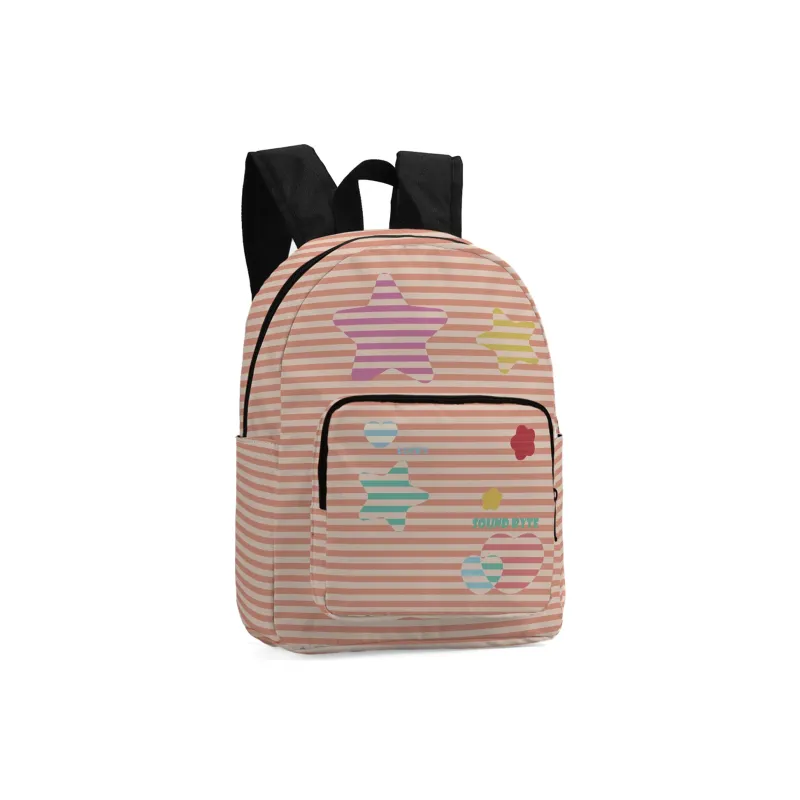 Soundbyte Polyester Backpack Unisex Multicolor-17
