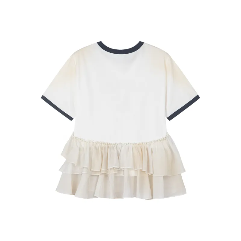 UOOYAA T Shirts Women's White-1
