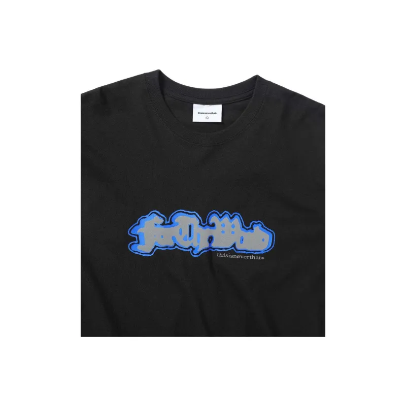 Thisisneverthat SS24 FTW Reflective Tee T Shirt Unisex Black-2