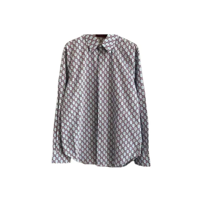 GUCCI SS25 Shirt Men's Light Blue-0