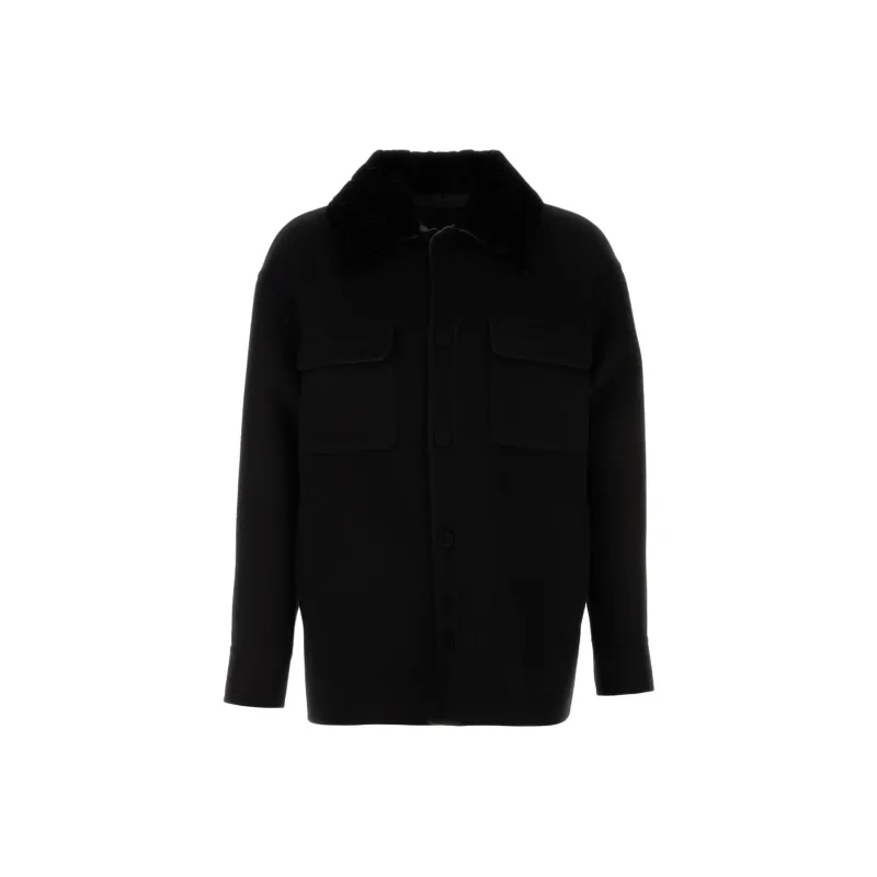 FENDI Jackets & Coats Men's Black-0