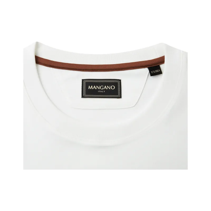 MANGANO T Shirts Men White-3