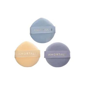 AMORTALS Nebula Loose Powder Puff Cleaning Solution Makeup Set Easy To Apply And Non Cakey Three Pieces+150ml
