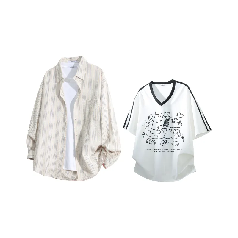 OGEK Shirt Matching Sets Unisex-2