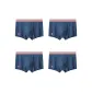 Blue 4 Pcs