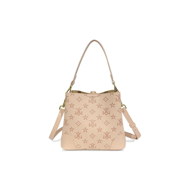 MACK JODAER Synthetic Leather Shoulder Bag, Crossbody Bag, Handbag Regular Women's Peach Blossom-3