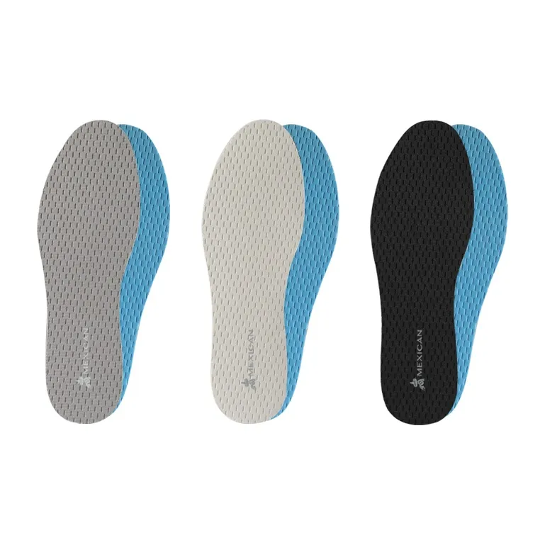 MEXICAN Latex+Gene Fiber Fabric Insoles Unisex-19