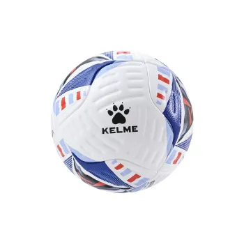 KELME Size 5 Soccer PU Unisex White Blue