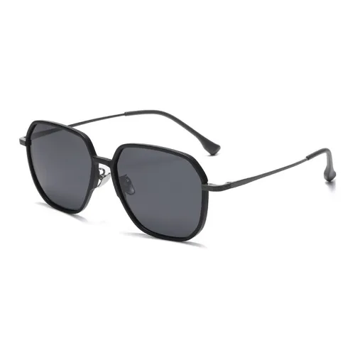 PRETTYALLUSION Irregular Shape Sunglasses Men's