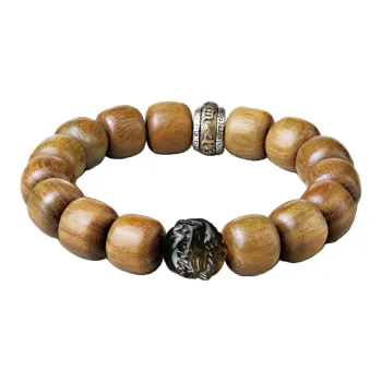 Moonstone Edge Green Sandalwood Bracelets Unisex