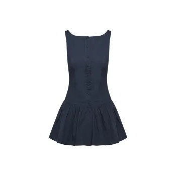 ARITZIA SS25 Sunday Best Foxglove Poplin Dress Sleeveless Dress Women's